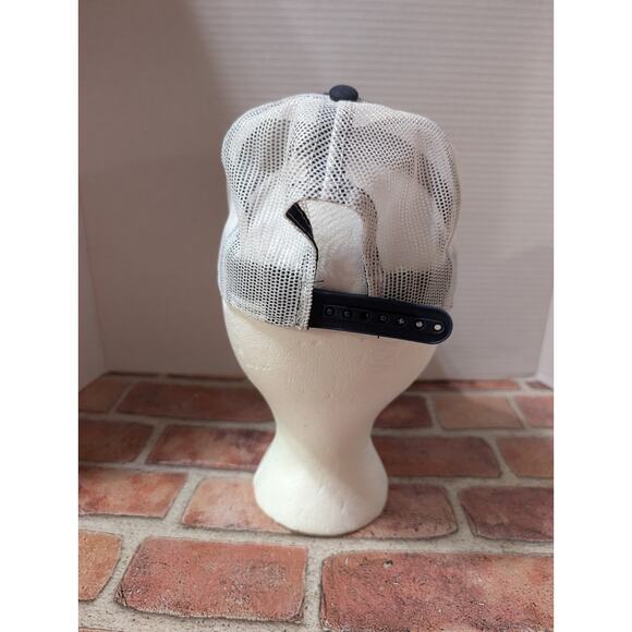 Cabela's Outdoor Gear Red White Blue SnapBack Trucker Baseball Fishing Cap Hat - Picture 3 of 7